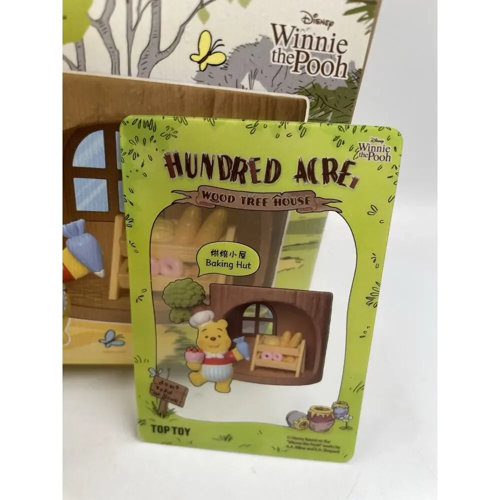 TOP TOY Disney Winnie-the-Pooh Hundred Acre Wood Tree House Series Baking Hut